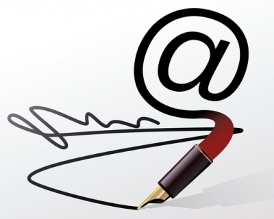 Attention: electronic signature